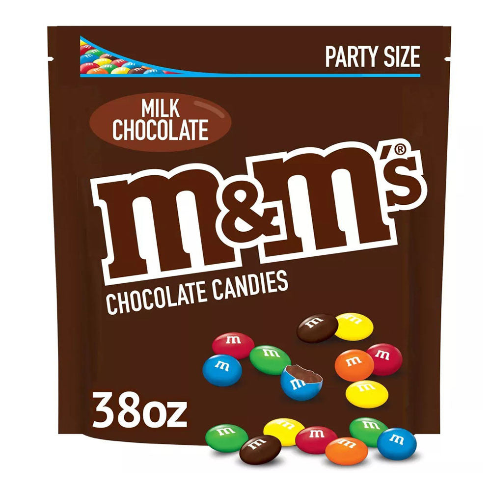 M And Ms Milk Chocolate Candies, 38 Oz
